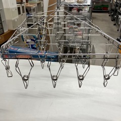 W2602-0741 ステンレス製　ハンガー(大)キズ汚れ有りの画像