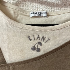 子ども服　120 さくらんぼの画像