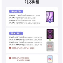 iPad air pro用トラックパッド付きキーボードケースの画像