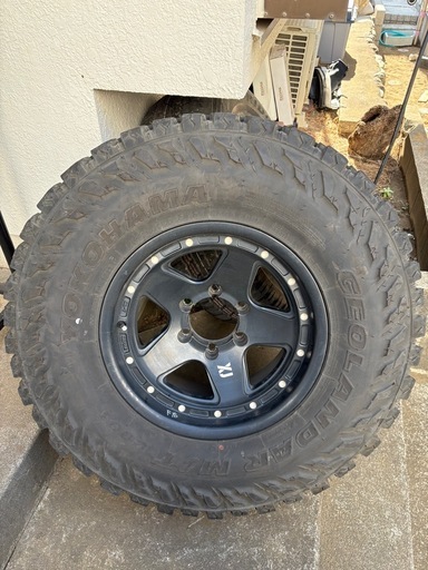 YOKOHAMA   GEOLANDER 275/85/R16 ホイール付き4本セット