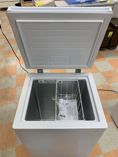 ＼家具＊家電のお店／【ｼﾞｬﾝｸﾞﾙｼﾞｬﾝｸﾞﾙ石川金沢店】 新品♪冷凍庫 アクア AQF-10CP 2025年製