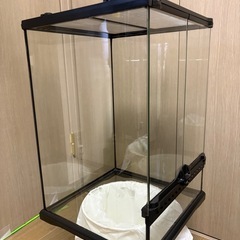 中古　超美品　グラステラリウム 3045　両開き　直接引き取り限定　配送不可　ガラスケージ　爬虫類　両生類の画像