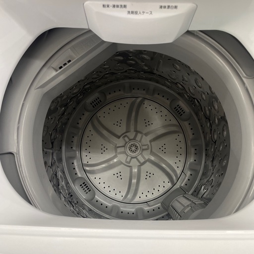 ☆ドリーム荒牧店☆ジモティー割引有☆【クリーニング済み】ニトリ/6kg洗濯機/NTR60/2023年製/中古品
