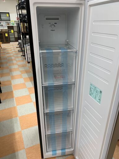 ＼家具＊家電のお店／【ｼﾞｬﾝｸﾞﾙｼﾞｬﾝｸﾞﾙ石川金沢店】 新品♪冷凍庫 アクア AQF-SFA14R 2025年製