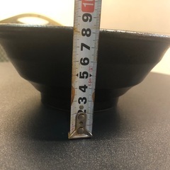 【中古】ラーメン丼（黒・普通サイズ）26個まとめてお譲りしますの画像