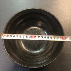 【中古】ラーメン丼（黒・普通サイズ）26個まとめてお譲りしますの画像