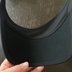 JACKALL✨ほぼ未使用✨サンバイザー✨ブラック✨の画像