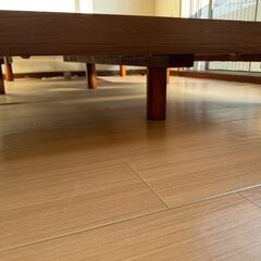 3/11まで出品■セミダブル すのこベッドフレーム 8本脚の画像