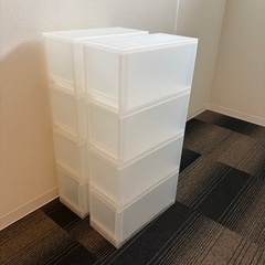 【引き取り希望】無印良品の収納ケースの画像