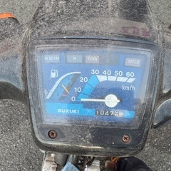 スズキ バーディ50 BA41A 部品取りの画像