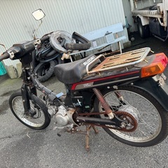 スズキ バーディ50 BA41A 部品取りの画像
