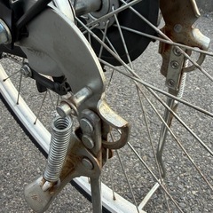 【整備士による点検済み】　☆前後新品タイヤ☆   27インチ軽快車　防犯登録料込価格︎‼︎の画像