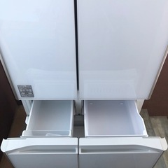 【美品】日立 430L 冷蔵庫 R-XG4300H（2018年製）6ドア 観音開きの画像