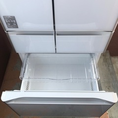 【美品】日立 430L 冷蔵庫 R-XG4300H（2018年製）6ドア 観音開きの画像