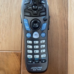 動作確認済み　ALPINE アルパイン ナビリモコンRUE-4208の画像