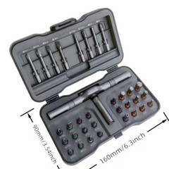 新品⚫︎プロ仕様★ラチェット式ドライバーセットの画像