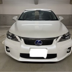H23 レクサス CT200h バージョンL 車検R8 5月迄　人気の白の画像