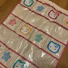 【決定】キティちゃん　収納ウォールポケットの画像