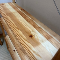 無印良品　パイン材ユニットシェルフ　棚　ラックの画像