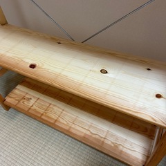 無印良品　パイン材ユニットシェルフ　棚　ラックの画像