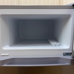 #98 2025年製!! コンパクトタイプ オーヤマ 2ドア冷蔵庫 87L PRC-B092D-Sの画像