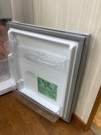 #98 2025年製!! コンパクトタイプ オーヤマ 2ドア冷蔵庫 87L PRC-B092D-S