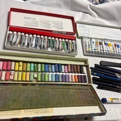 絵の具/水彩画関係 クレヨン セットの画像