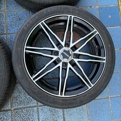 早い者勝ち　レイズ KCデコール アイスマート 5J+45 4穴 PCD100 165/50R15 RAYS ハブ径65の画像