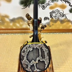 沖縄三線！新品！貴重！知念大工型！本張り【一枚張り】⑤の画像