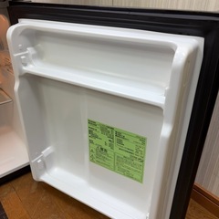 #99 激安訳あり品!! 2ドア冷蔵庫 アイリスオーヤマ 2020年 90L KRSD-9B-B ドアポケット欠品の画像