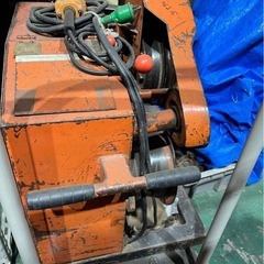 ウインチ（電動工具 オレンジ色 手動制御）の画像