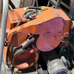 ウインチ（電動工具 オレンジ色 手動制御）の画像