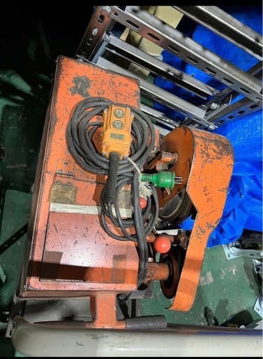 ウインチ（電動工具 オレンジ色 手動制御）