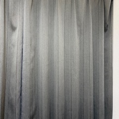 【決まりました】ニトリ　4Pカーテン Nラセット　グレー　幅100cm丈135cmの画像