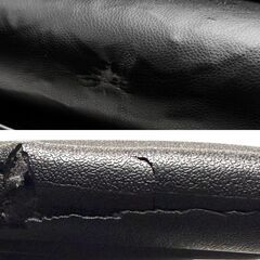 Gtracing ゲーミングチェア オットマン オフィスチェア デスクチェア マッサージ 収納式フットレスト 高さ調整 リクライニング ロッキング 調節可能ランバーサポート GT901BLACKの画像