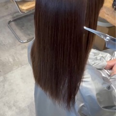 縮毛モデルさん