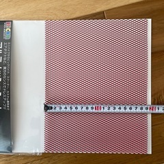 【受付終了】キタコ KITACO アルミメッシュシート 赤 シビックタイプR FL5 フェンダーダクトに使用の画像