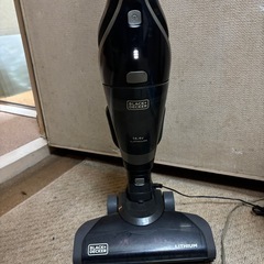掃除機　ブラックデッカーの画像
