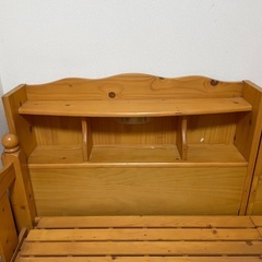 パイン材　２段ベットの画像