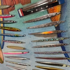 ルアー(ジギング)まとめ売り。25本の画像