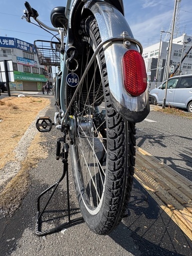 中古ブリヂストン電動アシスト自転車　8.7Ah 大阪　036