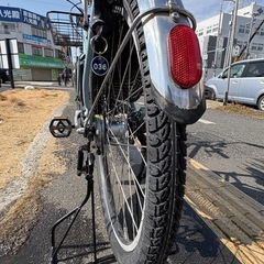 中古ブリヂストン電動アシスト自転車　8.7Ah 大阪　036の画像