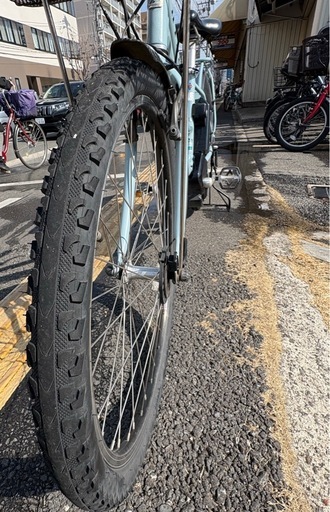 中古ブリヂストン電動アシスト自転車　8.7Ah 大阪　036