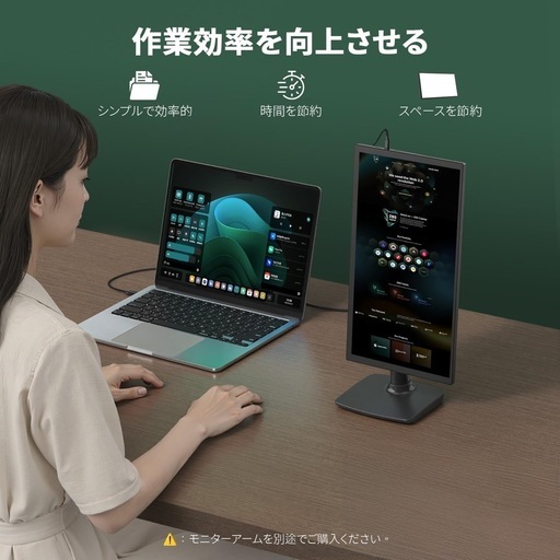 モバイルモニター 15.6インチ Vimonic モバイルディスプレイ100%広色域 VAパネル FHD1080P 持ち運び サブモニター 自立型 標準VESA MiniHDMI/USB TypeCポート 軽量 ノングレア ノートpc/Mac/Swi-t-ch対応 リモートワーク