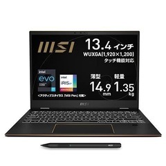 【ハイスペック】MSI Summit E13 Flip Evo A12MT / ペン付属の画像