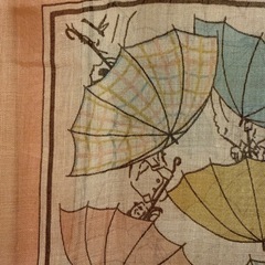 【美品】HusHusH（ハッシュアッシュ）コラボスカーフの画像