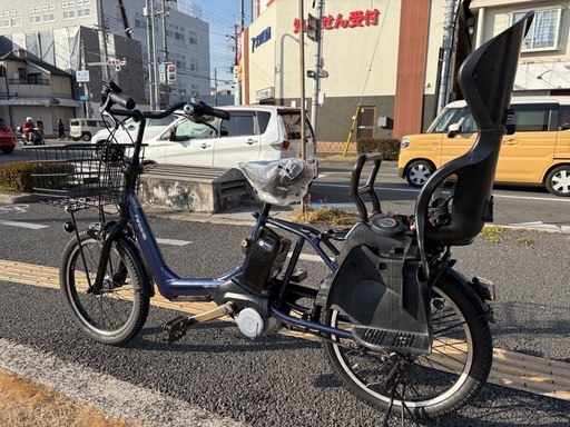 038中古20㌅Panasonic電動アシスト自転車　16Ah 大阪　038