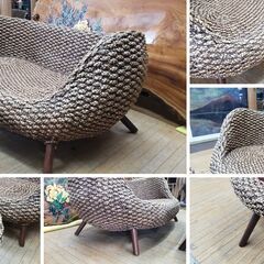 ｂ20　ウォーター ヒヤシンス ソファ ＆ テーブル セットの画像