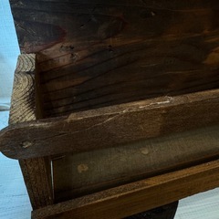 フランスアンティーク　小物入れ　ブックスタンドの画像