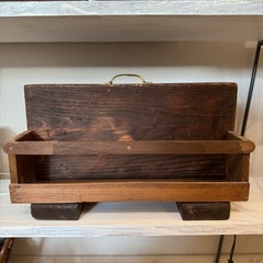 フランスアンティーク　小物入れ　ブックスタンドの画像